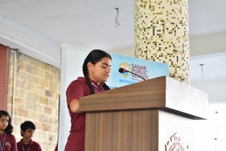 Students from Class VII B presented a assembly on ‘INTERNATIONAL DISASTER REDUCTION DAY’