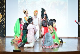  Students of class III D presented an assembly on 
